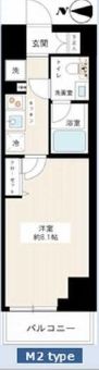 ハイズクレセール清澄白河 7階 間取り図