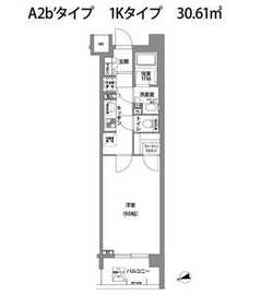 コンフォリア目黒青葉台 319 間取り図