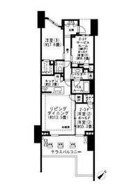 ガーデンヒルズ四ツ谷迎賓の森 3階 間取り図