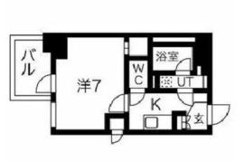 エルフォルテ品川サウスシティ 8階 間取り図