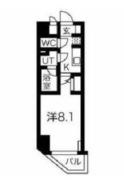 エルフォルテ品川サウスシティ 4階 間取り図