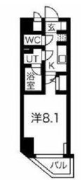 エルフォルテ品川サウスシティ 5階 間取り図