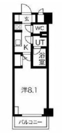 エルフォルテ品川サウスシティ 6階 間取り図