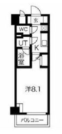 エルフォルテ品川サウスシティ 6階 間取り図