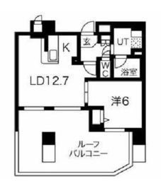 エルフォルテ品川サウスシティ 8階 間取り図