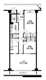 アーバンコート市ヶ谷 406 間取り図