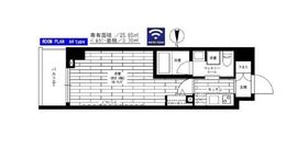 ステージグランデ元浅草 6階 間取り図