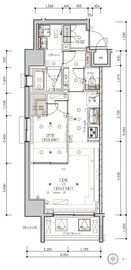 ステージグランデ元浅草 4階 間取り図