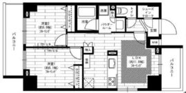 ステージグランデ元浅草 6階 間取り図