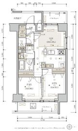ステージグランデ元浅草 12階 間取り図