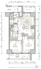 ステージグランデ元浅草 12階 間取り図