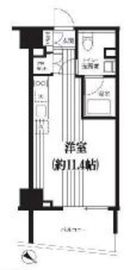 Ti-HIGASHIAZABU 606 間取り図