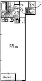 ユニーブル島津山 2階 間取り図