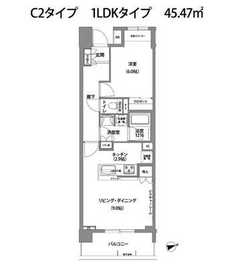 コンフォリア目黒青葉台 310 間取り図