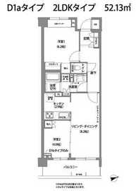 コンフォリア目黒青葉台 104 間取り図