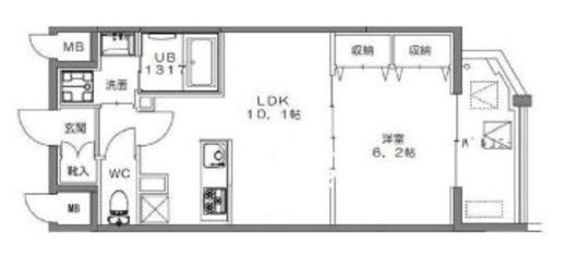 コンソラトゥール笹塚2 205 間取り図