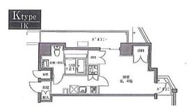 コンソラトゥール笹塚2 506 間取り図