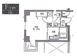 コンソラトゥール笹塚2 207 間取り図