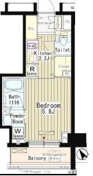 メルヴェーユ馬込 409 間取り図