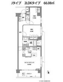 コンフォリア目黒青葉台 110 間取り図