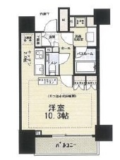 クオリア千代田御茶ノ水 3階 間取り図