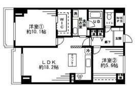 レジディア目白 811 間取り図