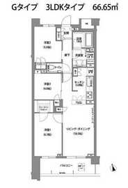 コンフォリア目黒青葉台 113 間取り図