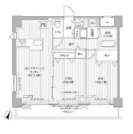 目黒テラス 401 間取り図