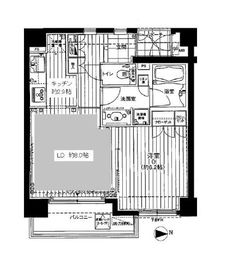 グラーサ神楽坂 7階 間取り図