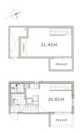 アレーロ北参道 103 間取り図