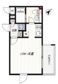 アレーロ北参道 403 間取り図