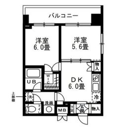 レジディア錦糸町 615 間取り図