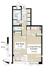 CARO南青山 404 間取り図