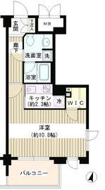 アゼリアテラス新宿 5階 間取り図