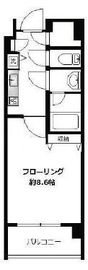 クオリア南麻布 4階 間取り図