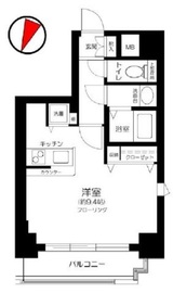 グラントゥルース神田岩本町 6階 間取り図