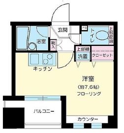 サンパティーク広尾 12階 間取り図