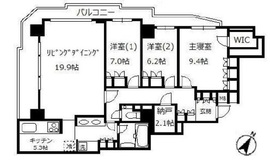 ローレルコート三番町 5階 間取り図