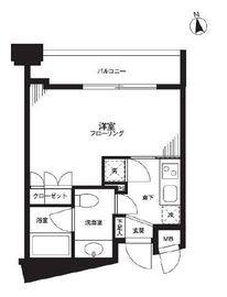 オーキッドレジデンス神楽坂 321 間取り図