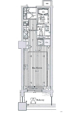レグノ・セレーノ 6階 間取り図