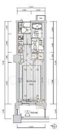 レグノ・セレーノ 6階 間取り図