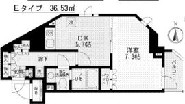 エスティメゾン哲学堂 702 間取り図