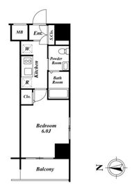 プレミアステージ本所吾妻橋 412 間取り図