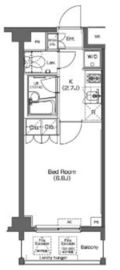 プラウドフラット学芸大学 103 間取り図