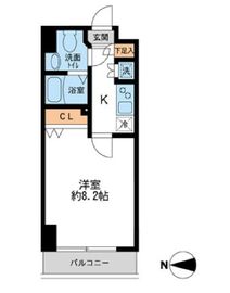 HF錦糸町レジデンス 802 間取り図