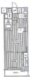 目黒テラス 102 間取り図