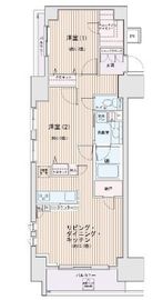 エスティメゾン錦糸町2 707 間取り図