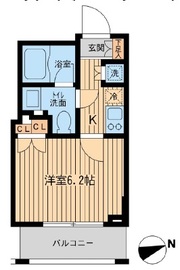 レジデンス大森 1102 間取り図