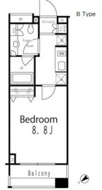 西新宿VIPROYAL 803 間取り図