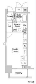 コンフォリア北参道 309 間取り図